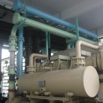 งานติดตั้งระบบ chiller ในโรงงาน