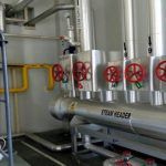 งานติดตั้งระบบท่อไอน้ำ boiler