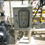 งานติดตั้งปั๊ม และตู้คอนโทรล