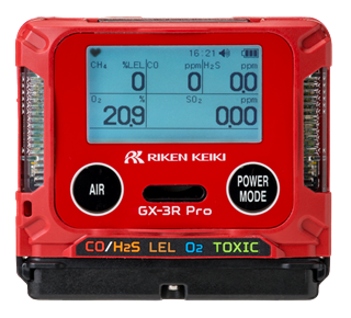 Portable gas detector Riken Keiki GX-3Rpro