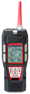 Portable gas detector Riken Keiki GX-6000