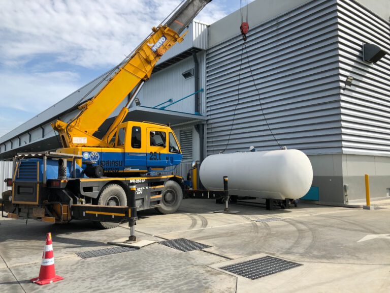 เช่าถังเก็บก๊าซแอมโมเนีย