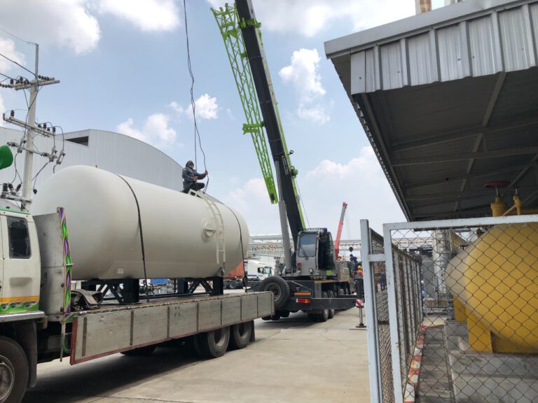 เช่าถังเก็บก๊าซแอมโมเนีย
