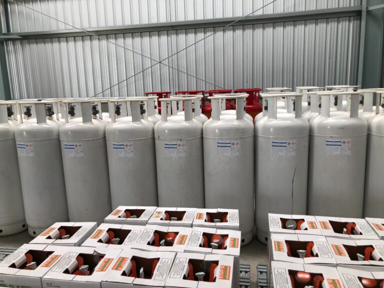 น้ำยาแอร์ R290 และ R600a ขนาดบรรจุ 45 kg และ 50 kg