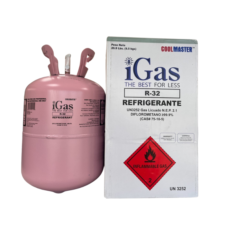 น้ำยาแอร์ R32 ยี่ห้อ iGas ขนาดบรรจุ 9.5 kg สำหรับ แอร์บ้าน แอร์โรงงานอุตสาหกรรม